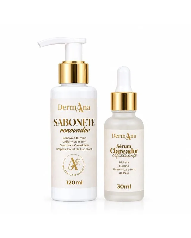 Kit DermAna Diário: sabonete e sérum